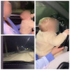 EXCLUSIV VIDEO - Mămică inconștientă! Și-a pus bebelușul de 9 ani la volanul bolidul pe drumurile publice. Poliția a sesizat Protecția Copilului