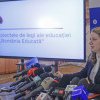PROIECT DE ORDONANȚĂ Ministerul Educației pregătește mai multe modificări legislative