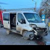 Accident între Turda și Câmpia Turzii. Un bărbat a rămas încarcerat în urma impactului - FOTO