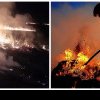 Cluj - Incendiu de vegetație pe un teren de 3 hectare. Proprietarii dau foc și apoi scapă totul de sub control - VIDEO