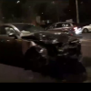 Două mașini de milionari s-au făcut praf în Mănăștur - VIDEO