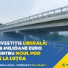 PNL Neamţ reconstruieşte ce dărâmă PSD! Podul de la Luţca va fi refăcut datorită PNL Neamţ!