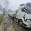 Accident rutier fără victime pe DN 2 în Dumbrava, Bacău