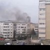 Bacău: Incendiu într-o clădire dezafectată, pe strada Bucovinei – VIDEO