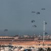 (VIDEO) Ajutoare din aer pentru amărâţii din Gaza