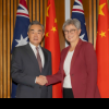 Întâlnire a miniștrilor de Externe ai Chinei și Australiei