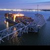 Podul din Baltimore s-a prăbușit după ce un vas s-a izbit violent de el. Doi oameni au fost salvați din apă, unul în stare gravă