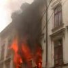 Incendiu în Centrul Vechi din Capitală! Clienţii teraselor s-au certat cu forţele de ordine când au fost rugaţi să plece (VIDEO)