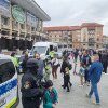 Polițiștii suceveni își sărbătoresc ziua în centrul municipiului reședință de județ