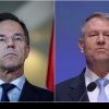 Mark Rutte despre Klaus Iohannis: Un om excepţional! | Cei doi vizează şefia NATO