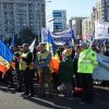 Membrii Federației Sindicatelor din Comerț protestează luni la Ministerul Muncii