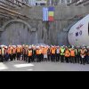 FOTO: Aktor a început forajul primului tunel de pe tronsonul de cale ferată Brașov – Sighișoara