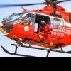 FOTO: Intervenție cu elicopterul SMURD la un accident rutier mortal pe E60, în județul Mureș