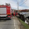 Un șofer din Iernut a provocat un accident cu patru răniţi în județul Bistrița