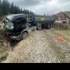 Tragedie pe o șosea din Suceava: șoferul unui TIR a făcut infarct la volan - FOTO