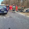 Accident cu patru mașini, pe DN2, la Sintești. O persoană a murit, alte cinci au fost rănite. A fost activat planul roșu de intervenție