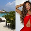 Bianca Drăgușanu și Gabi Bădălău au ajuns din Dubai în Maldive. Cum a apărut pe plajă, în costum de baie, iubita omului de afaceri