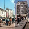București, atunci și acum. Libertatea a recompus 15 imagini cu clădiri istorice din Capitală: de la Casa Capșa la stația de tramvai de la Piața Sfântul Gheorghe