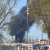 Explozie la Rafinăria Petromidia Năvodari. A fost activat planul roșu de intervenție