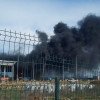 Incendiu la şantierul noului terminal al Aeroportului Internaţional din Craiova