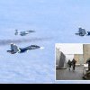 NATO a publicat imagini video cu momentul când avioane franceze și germane interceptează aeronave de luptă rusești, deasupra Mării Baltice