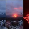 Video cu momentul în care începe erupția vulcanului din Islanda, care a deschis în pământ o fisură de 3 km lungime