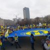 VIDEO. Demonstrație prealabilă grevei generale a Federației „Solidaritatea Sanitară”. 30 de membri din Neamț participă la protest