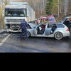 Trafic rutier blocat la Babarunca, în urma unui accident cu două victime