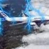 Cum arată un avion Boeing 777 lovit de fulger. Aeronava, atinsă după decolare. Video