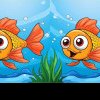 Testul IQ de duminică. Cine poate vedea rapid diferențele dintre cei doi pești? Ești un geniu dacă reușești