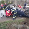 Accident rutier la Alba Iulia, în zona Trei Poduri. Un bărbat a fost transportat la spital