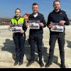 Concurs de conducere defensivă pentru polițiștii din Alba. Doi tineri și o tânără, pe podium