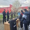 FOTO| Mai mulți liceeni din Alba Iulia au luat parte la proiectul ”Polițist pentru o zi”