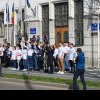 Protest în faţa Primăriei Timişoara după cenzura instaurată de administraţia Fritz
