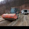 FOTO! Umbrărescu amenajează drumul tehnologic pentru construirea tunelurilor de pe Autostrada Lugoj-Deva