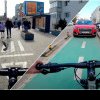 VIDEO: Un bucureștean a venit special să se plimbe pe pistele de biciclete din Bacău. „Ce am văzut este oribil!”
