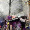 Casă cuprinsă de flăcări în municipiul Târgoviște 