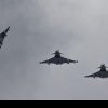 Avioane de luptă Eurofighter Typhoon au aterizat la Baza Mihail Kogălniceanu, pentru misiuni de poliție aeriană în următoarele 4 luni