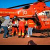 Bebeluş de două luni din Republica Moldova, transferat cu elicopterul SMURD de la Chişinău la Iaşi