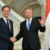 Ce spune Mark Rutte despre Klaus Iohannis: Am lucrat bine aproape mereu