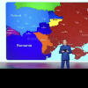 Delirul: Medvedev se pozează în „uniformă Mao”, alături de celebra hartă în care Rusia are graniță cu România la gurile Dunării