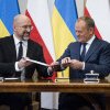 Donald Tusk și Denis Şmîgal speră să potolească furia fermierilor cu o declarație comună de cooperare semnată la Varșovia