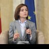 Maia Sandu avertizează că Rusia vrea să împiedice aderarea Moldovei la UE: Ținta e să schimbe guvernul de la Chișinău