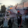 O biserică monument istoric, de aproape 300 de ani, a ars în Râmnicu Vâlcea