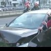 VIDEO. Un șofer drogat a făcut praf patru mașini parcate pe un bulevard din București