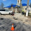 (foto) Un motociclist a decedat, după ce a fost lovit de un microbuz, la Dubăsari: Șoferul autoturismului, spitalizat