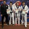 Mândrie pentru Moldova: Trei luptători de taekwondo au urcat pe podium la Turneul Internațional Ramus Sofia Open, din Bulgaria