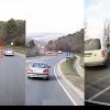 (video) „Vitezomanul mamei”: Cum un șofer depășește neregulamentar mai multe mașini și se izbește violent de un automobil, ce venea din sens opus