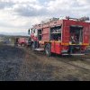 Intervenție a pompierilor militari din Sebeș și a SVSU Săsciori, pentru stingerea unui incendiu de vegetație uscată