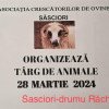 Joi, 28 martie 2024: Târg de animale la Săsciori, în drumul Răchitei